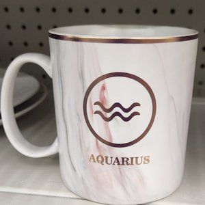 Godinger Gatherings Aquarius Mug NWT